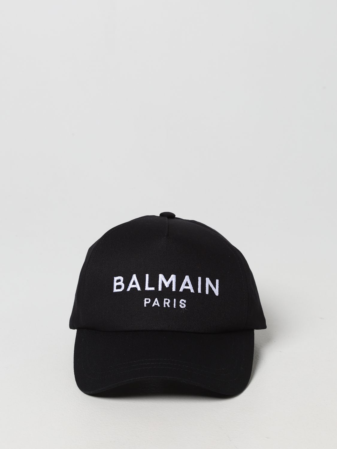 Cappello Balmain: Cappello da baseball Balmain in cotone nero 2