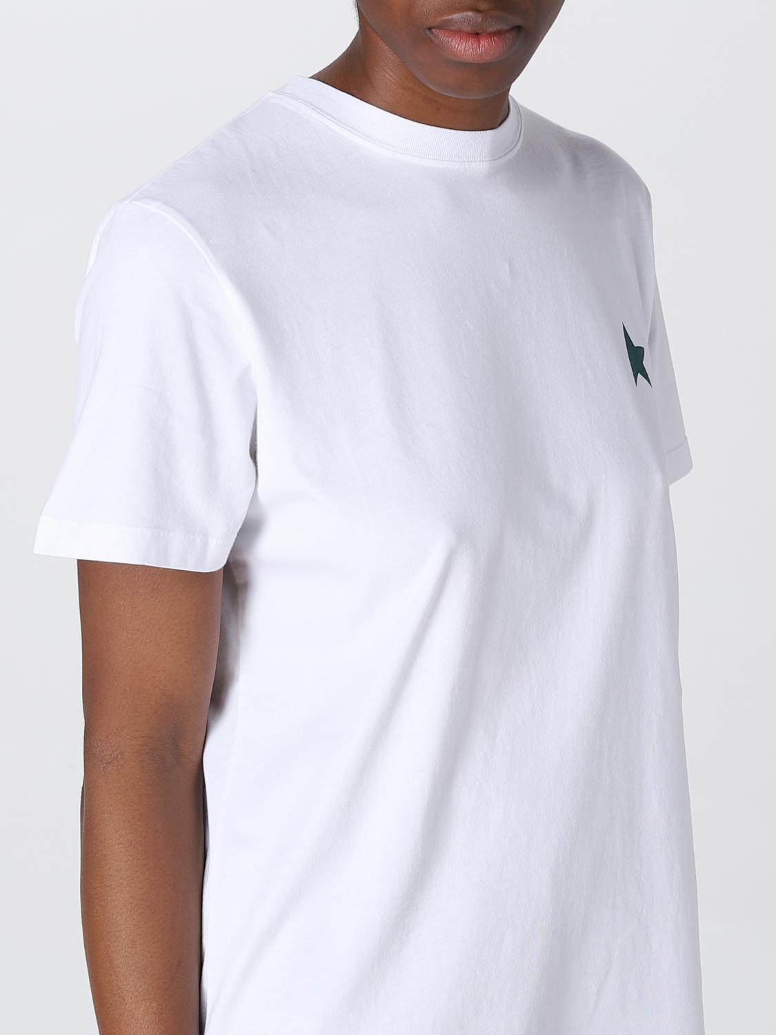 Футболка Golden Goose: Футболка Golden Goose для нее белый 5