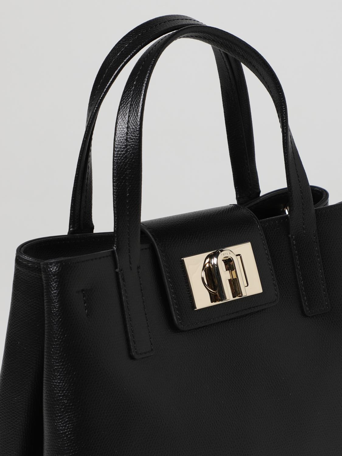 FURLA handbag for woman Black Furla handbag WB00560ARE000 online