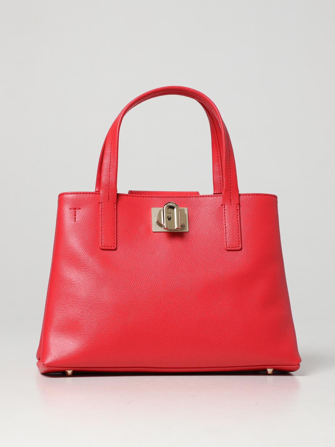 FURLA handbag for woman Red Furla handbag WB00560ARE000 online at