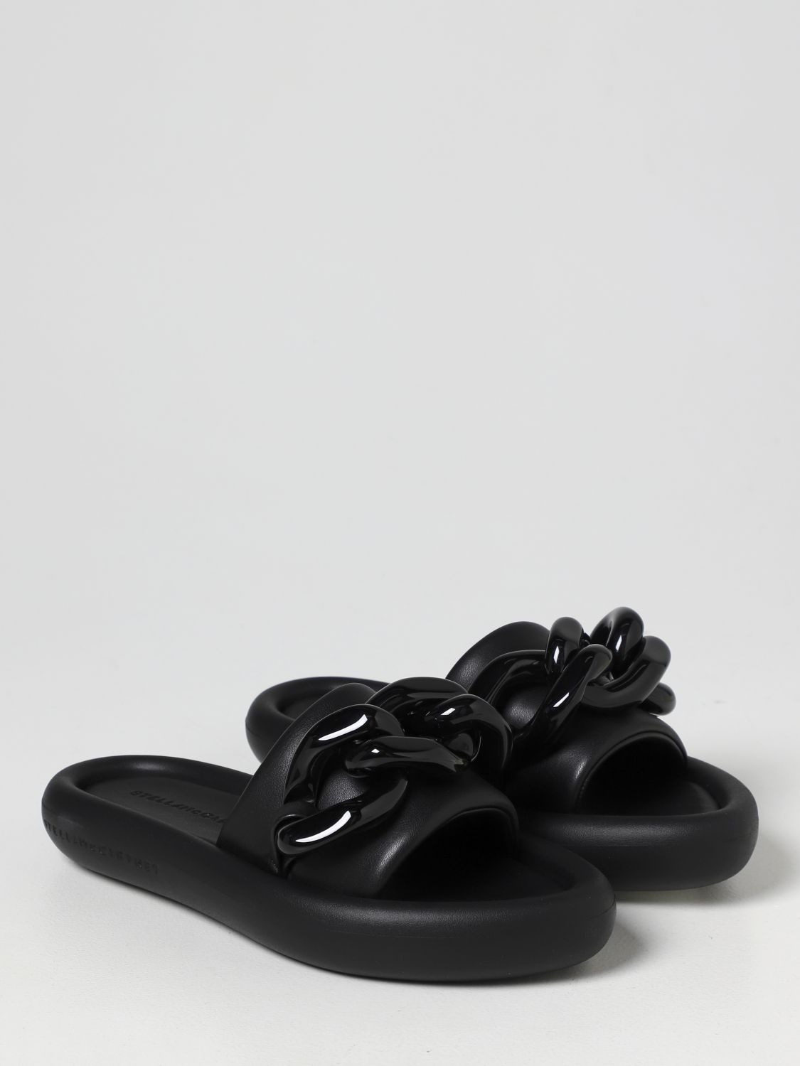 Flat sandals Stella Mccartney: Stella Mccartney flat sandals for women black 2