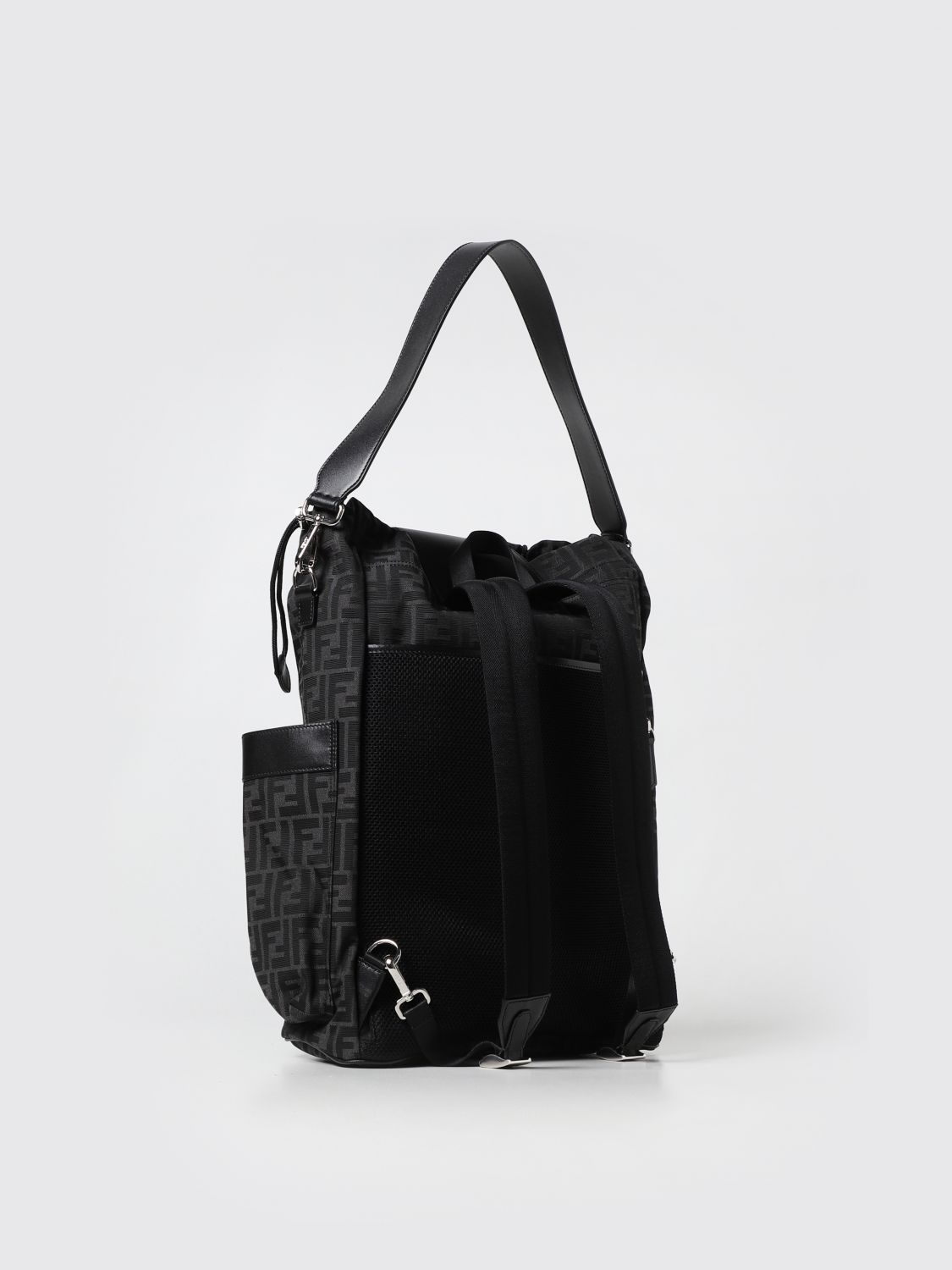 Backpack Fendi: Fendi backpack for man charcoal 3