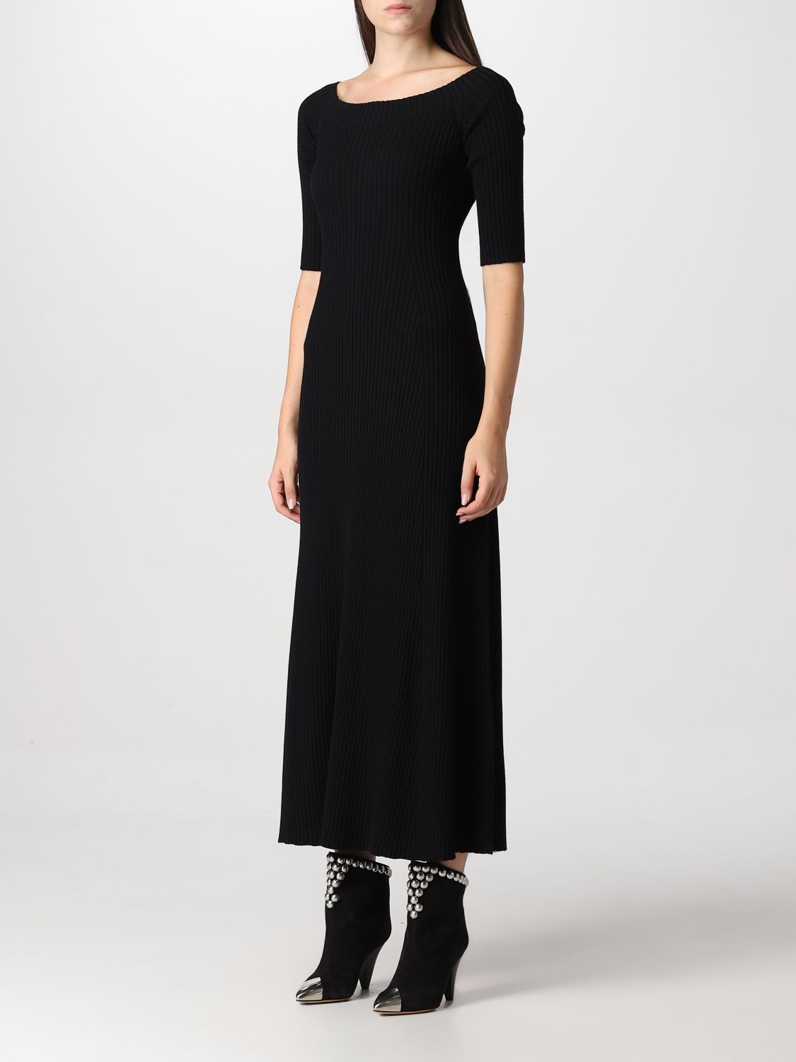 CHLOÉ: women's dress - Black | Chloé dresses C22AMR02650 online on ...