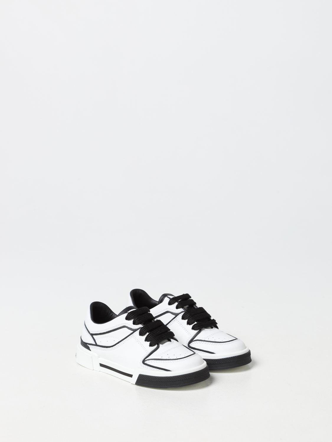 Chaussures Dolce & Gabbana: Baskets Sport Dolce & Gabbana avec logo blanc 2