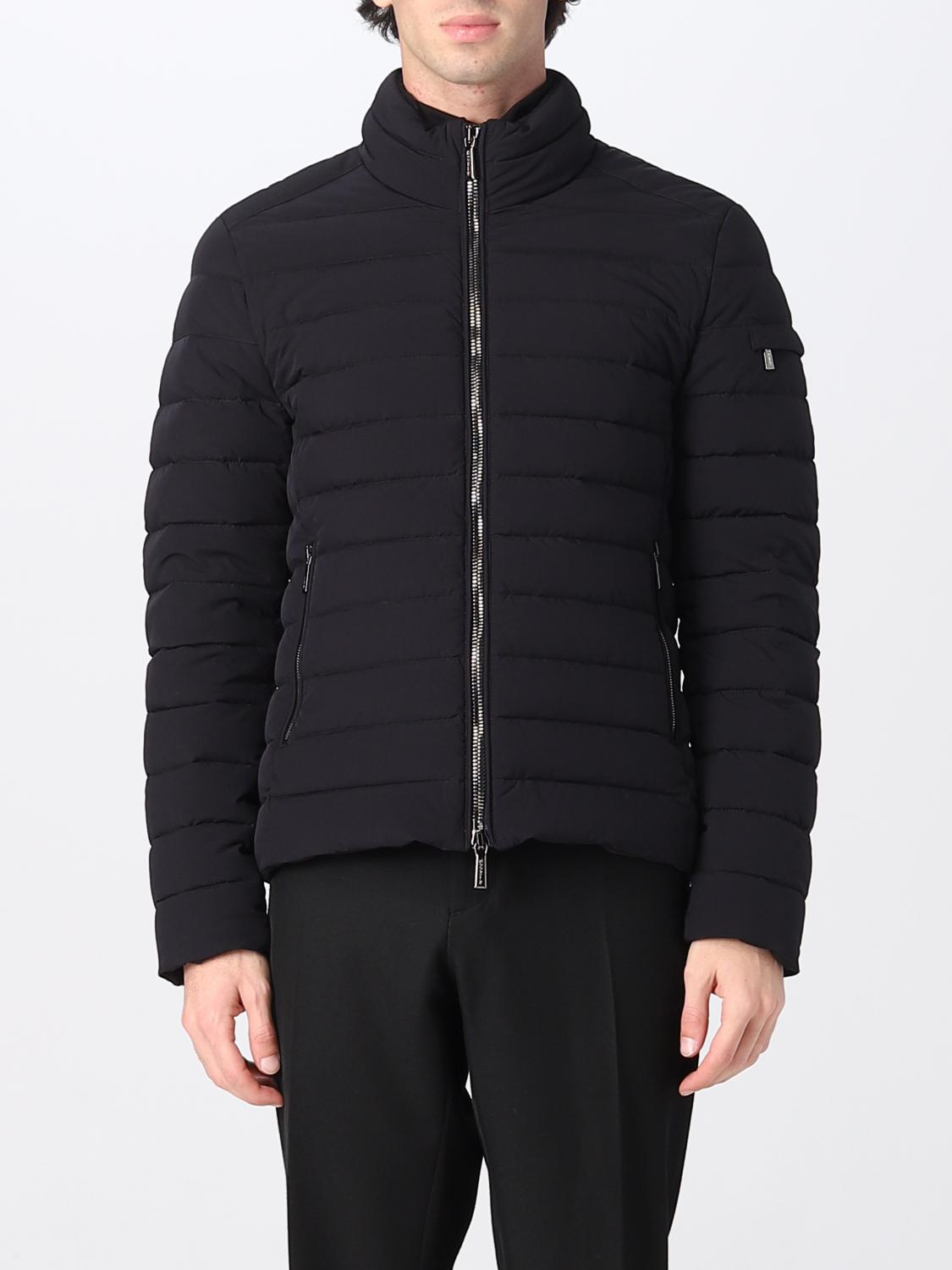 MOORER: jacket for man - Blue | Moorer jacket MOUGI100262TEPA009 online ...