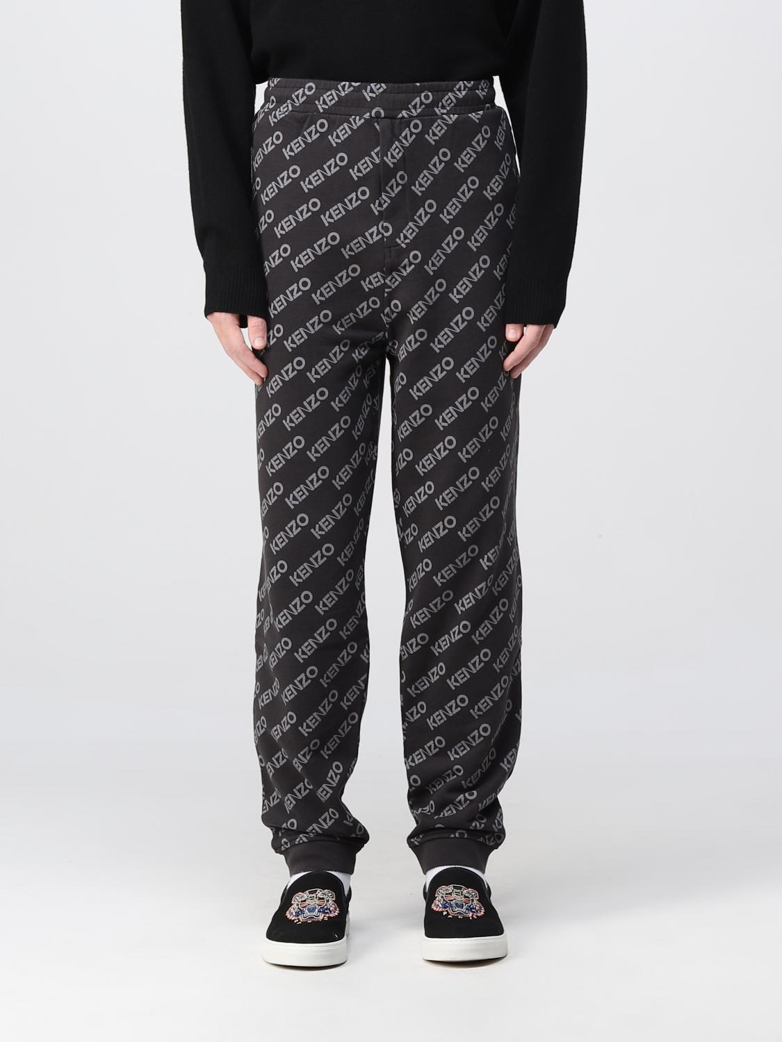 KENZO pants for man Black Kenzo pants FC65PA7924MF online at