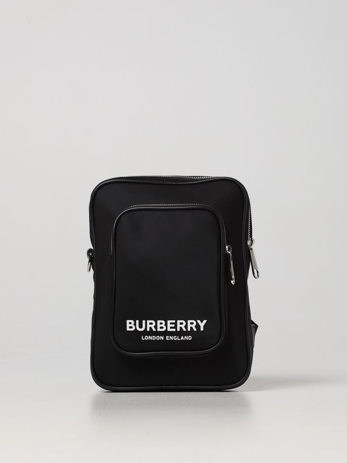 BURBERRY: Kieran nylon bag - Black | Burberry crossbody bags 8054747 online  on 