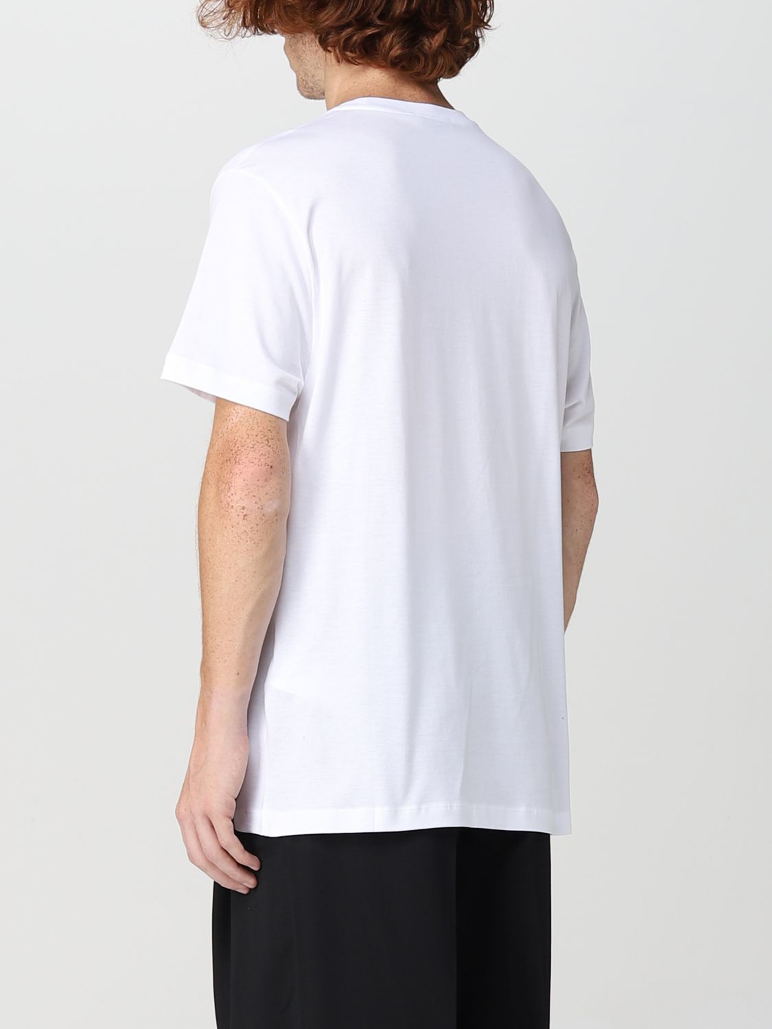 T-shirt Versace: Versace t-shirt with baroque print white 3