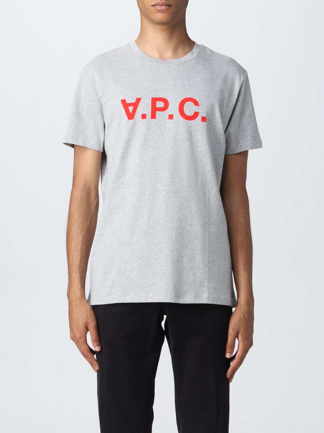 A P C Tシャツ メンズ グレー Tシャツ A P C Coezbh Giglio Com