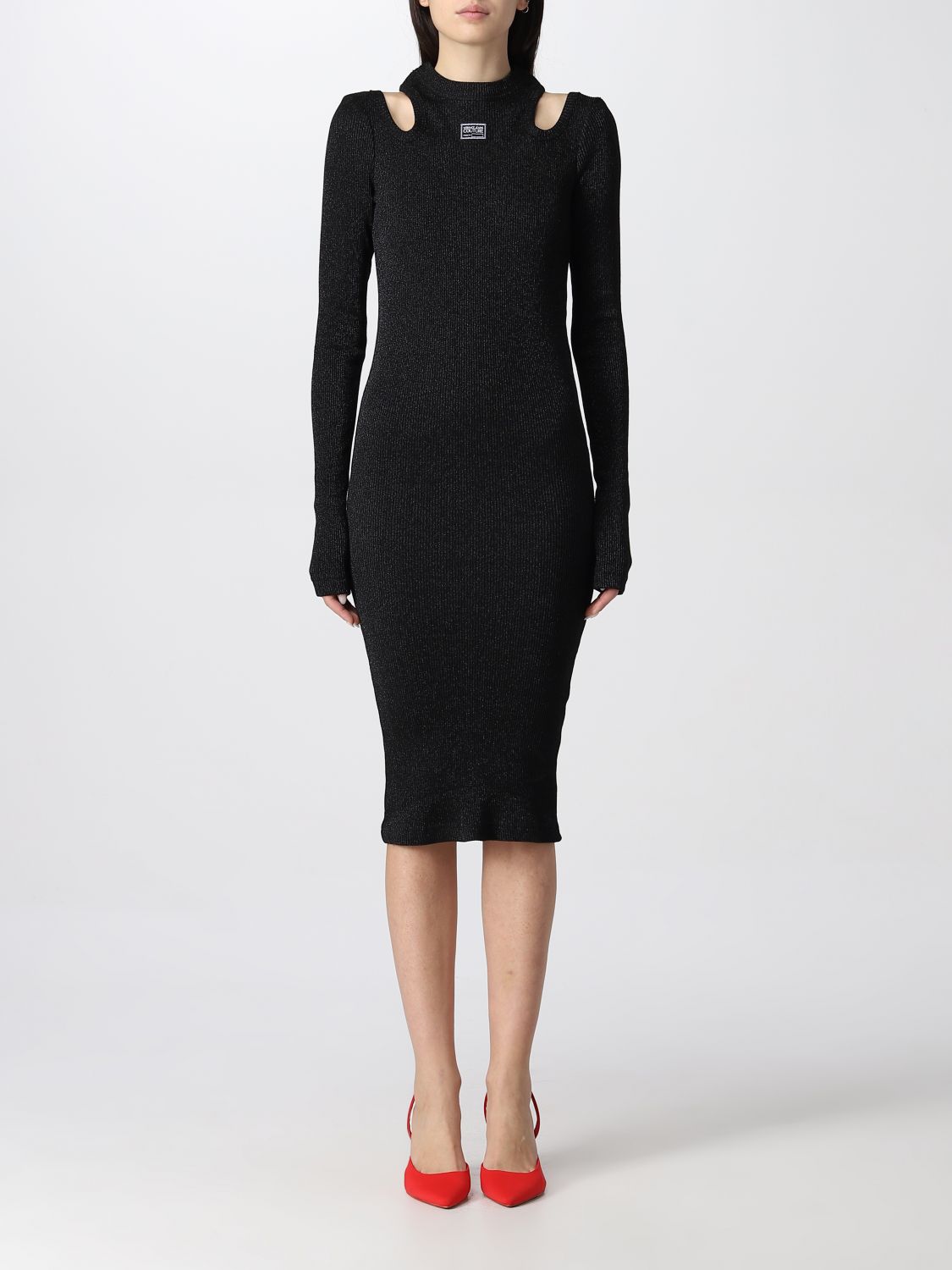 Abito Versace Jeans Couture: Abito Versace Jeans Couture donna nero 1