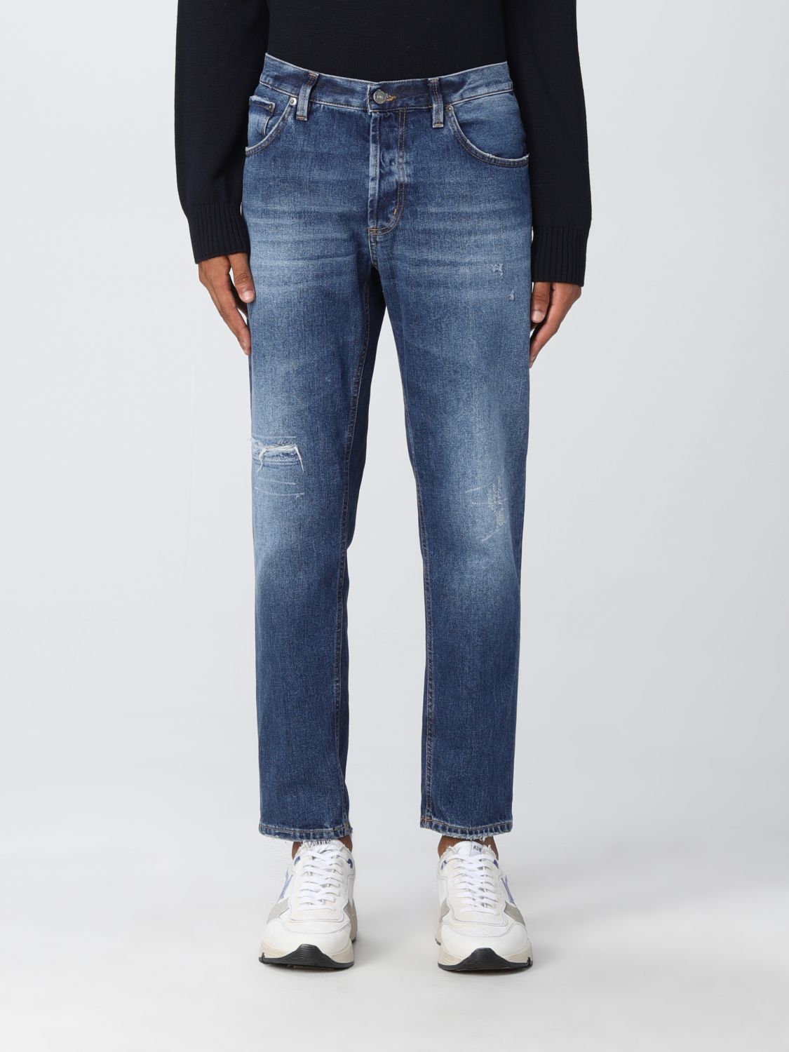 DONDUP: Jeans men - Black | Jeans Dondup UP232DSE249UDL1 GIGLIO.COM
