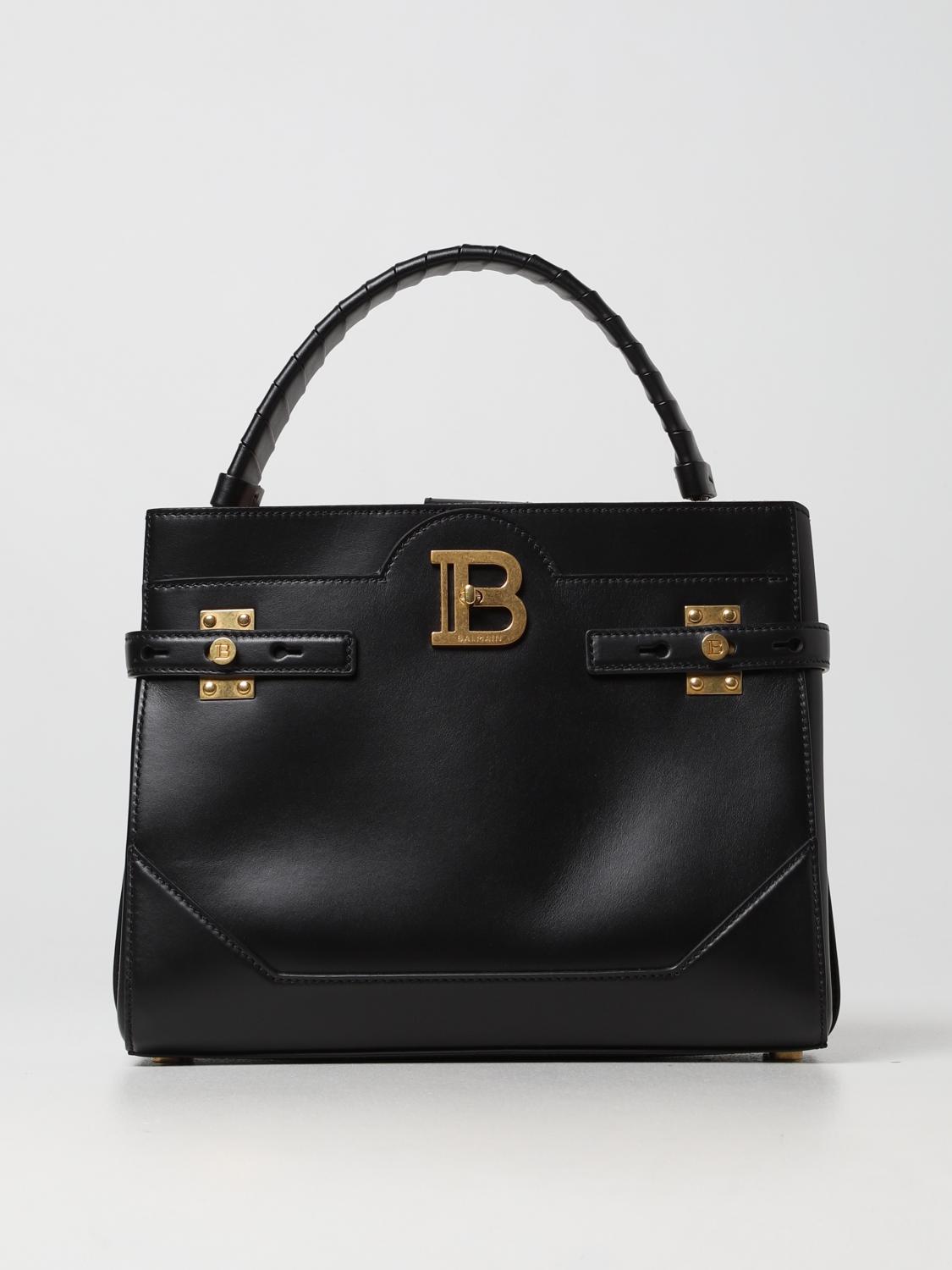 BALMAIN Shoulder bag women Black Handbag Balmain YN1DB776LAVE