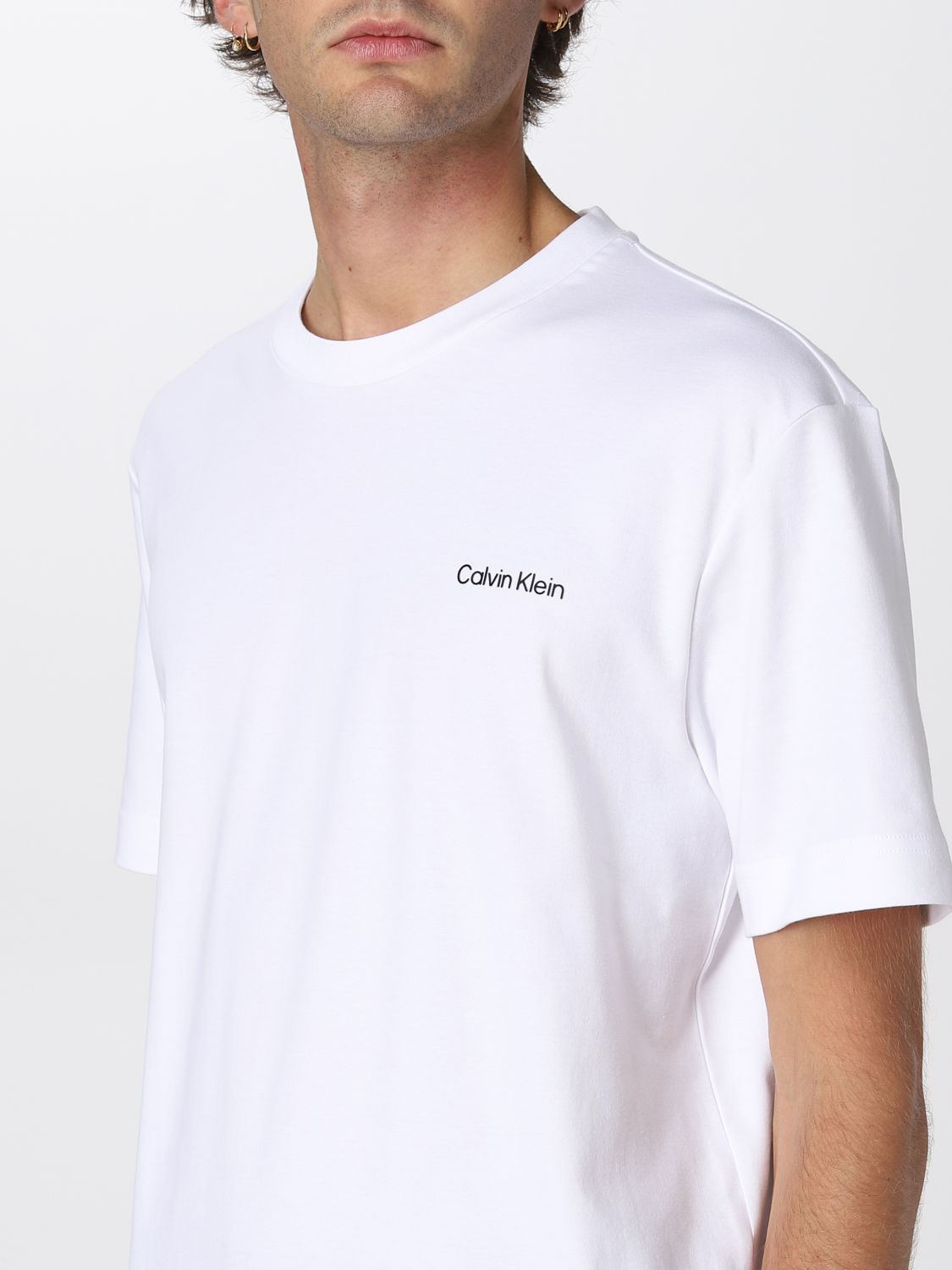CALVIN KLEIN: T-shirt men - White | T-Shirt Calvin Klein K10K109894 ...