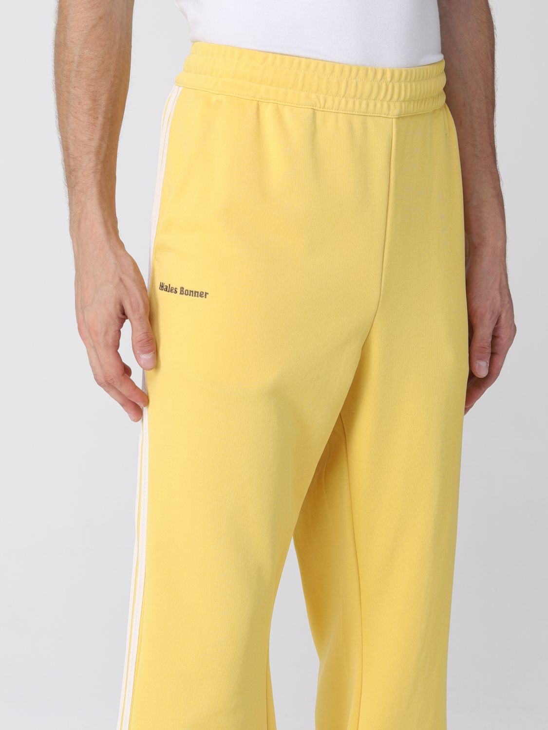 ADIDAS ORIGINALS BY WALES BONNER: Pants men - Yellow | Pants Adidas ...