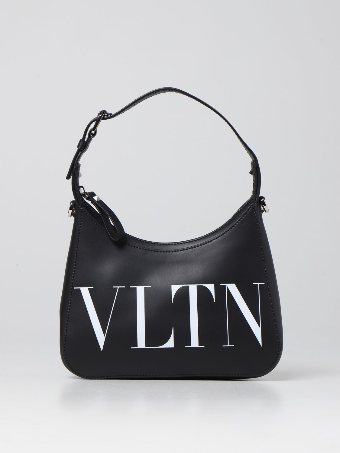 Bags Valentino Garavani: Valentino Garavani VLTN hobo bag black 1