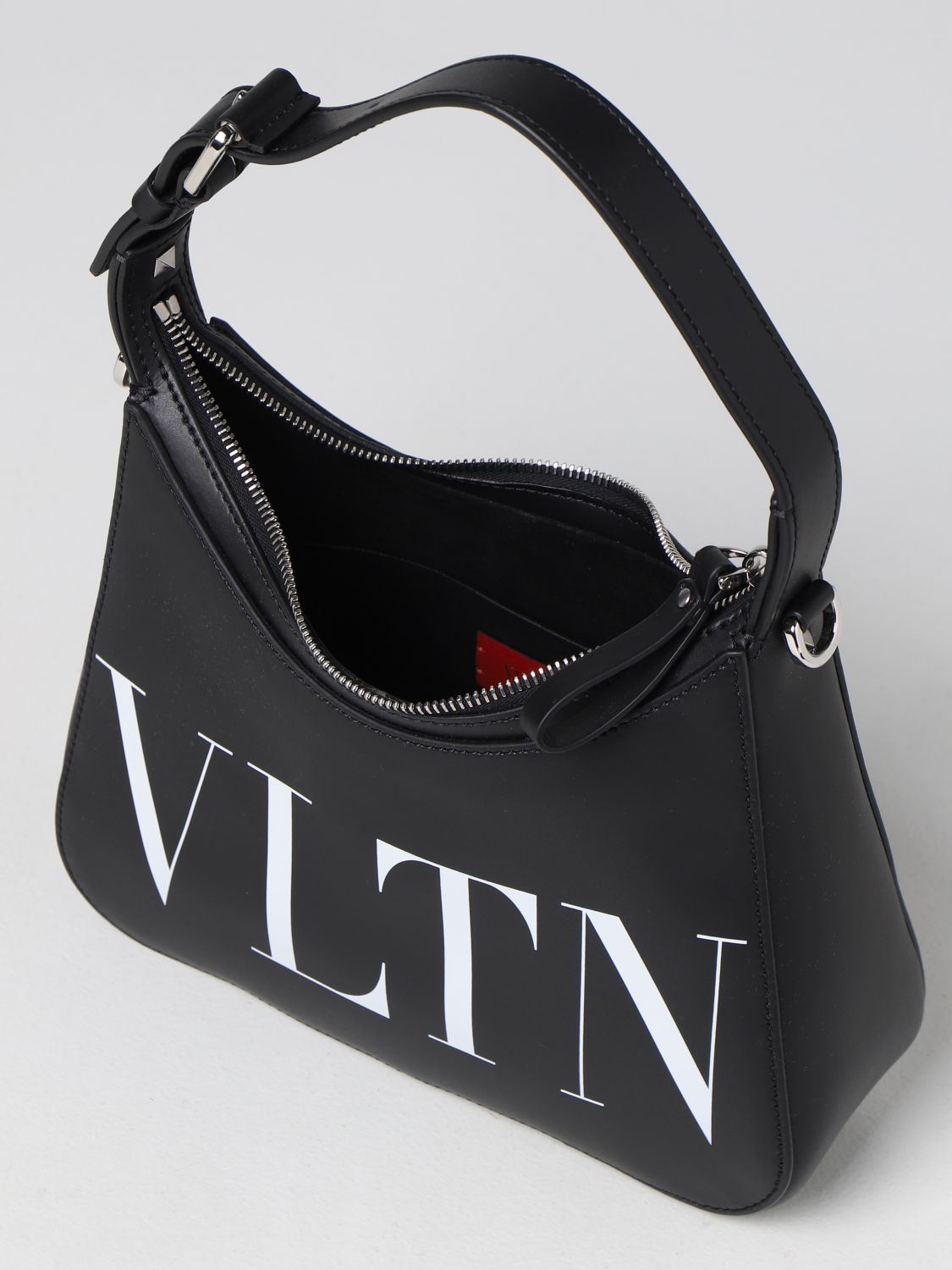 Bags Valentino Garavani: Valentino Garavani VLTN hobo bag black 5