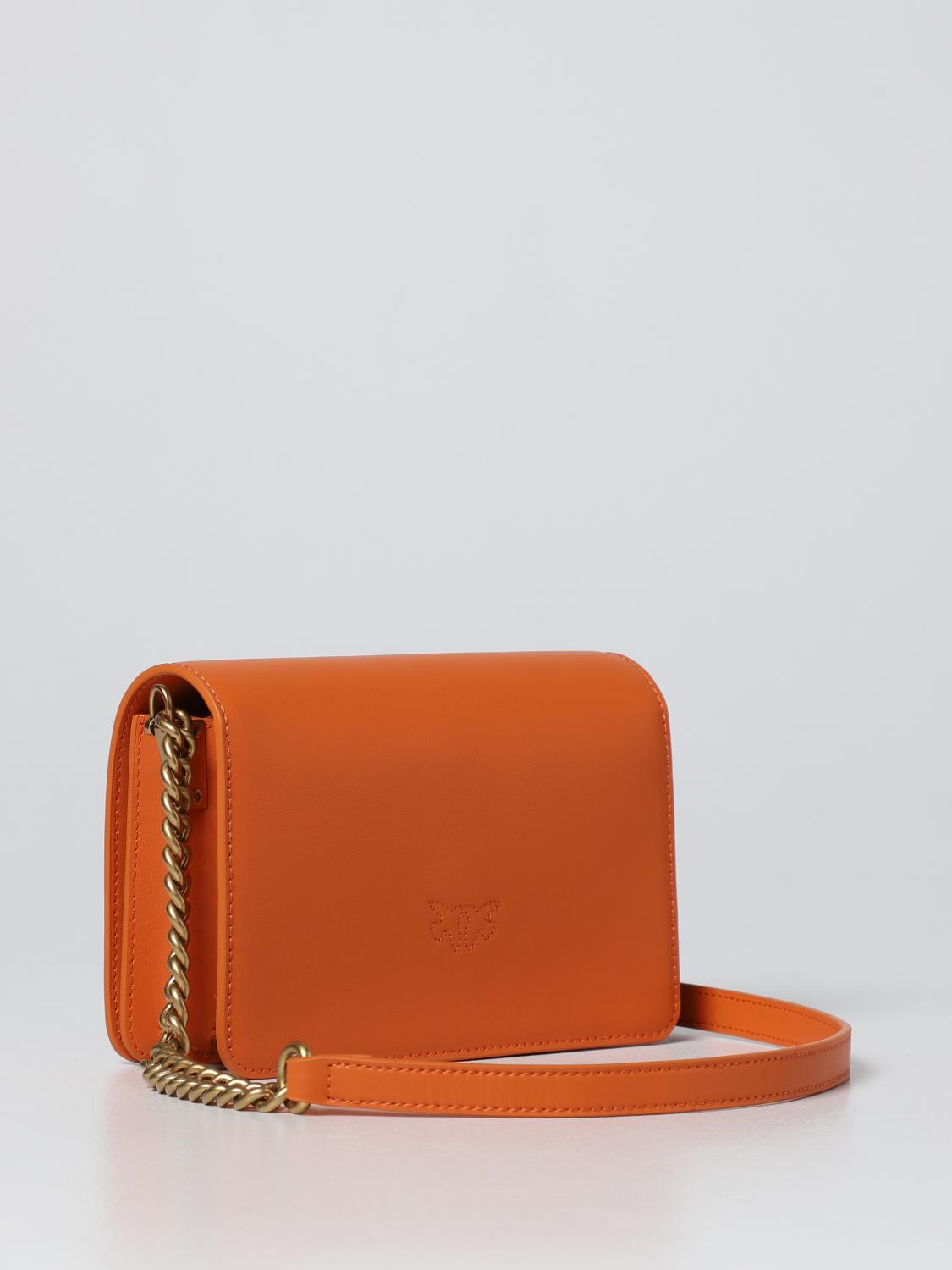 PINKO mini bag for woman Orange Pinko mini bag 1P22TJY5H7 online