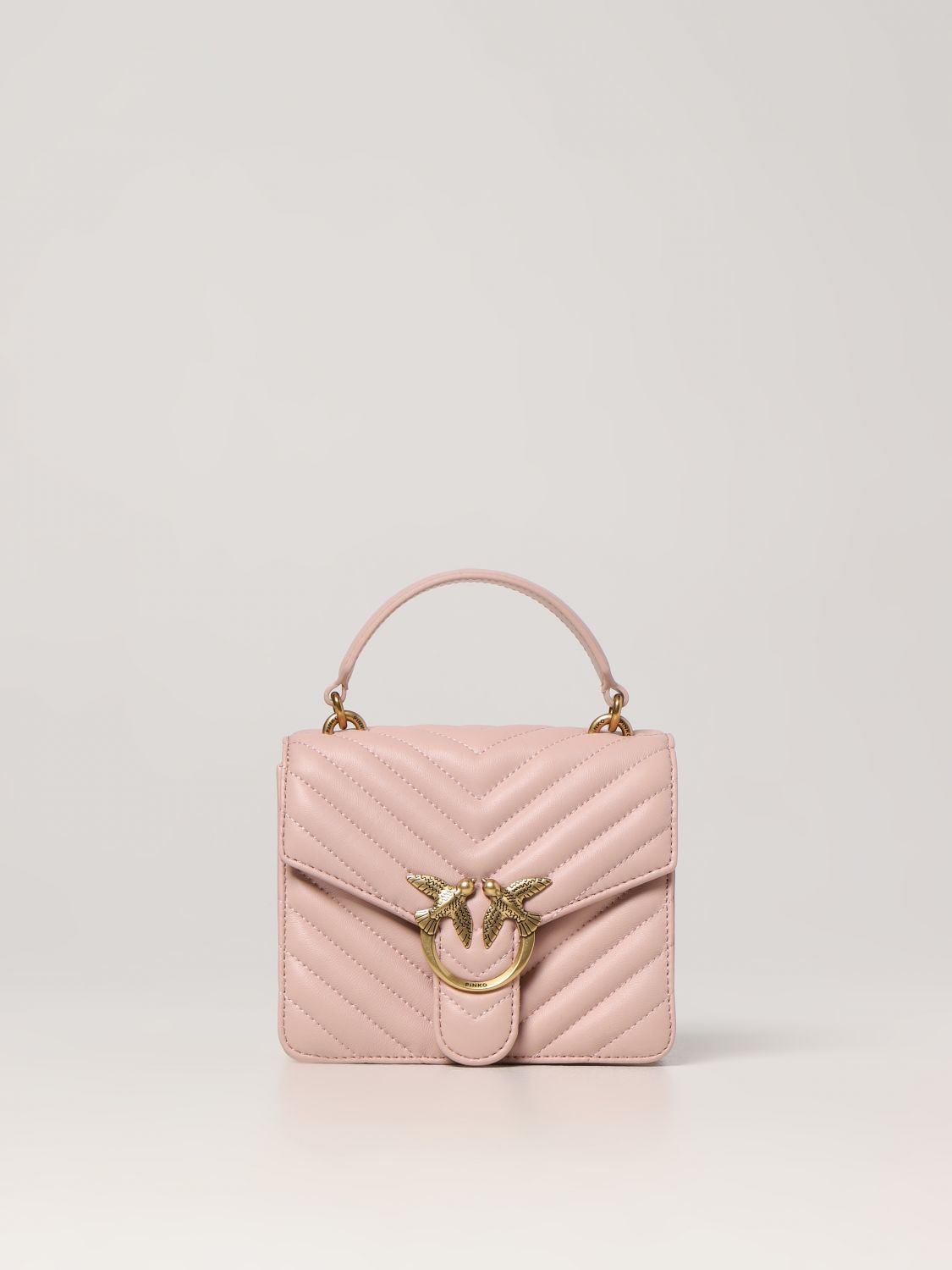 Mini bag Pinko: Pinko mini bag for woman blush pink 1