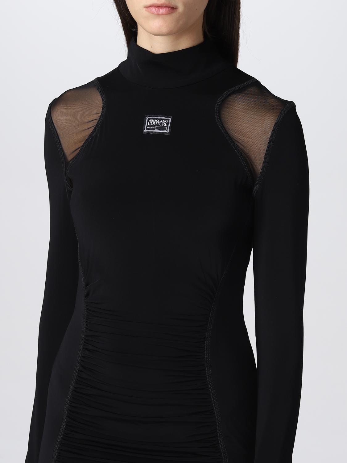 Abito Versace Jeans Couture: Abito Versace Jeans Couture donna nero 3
