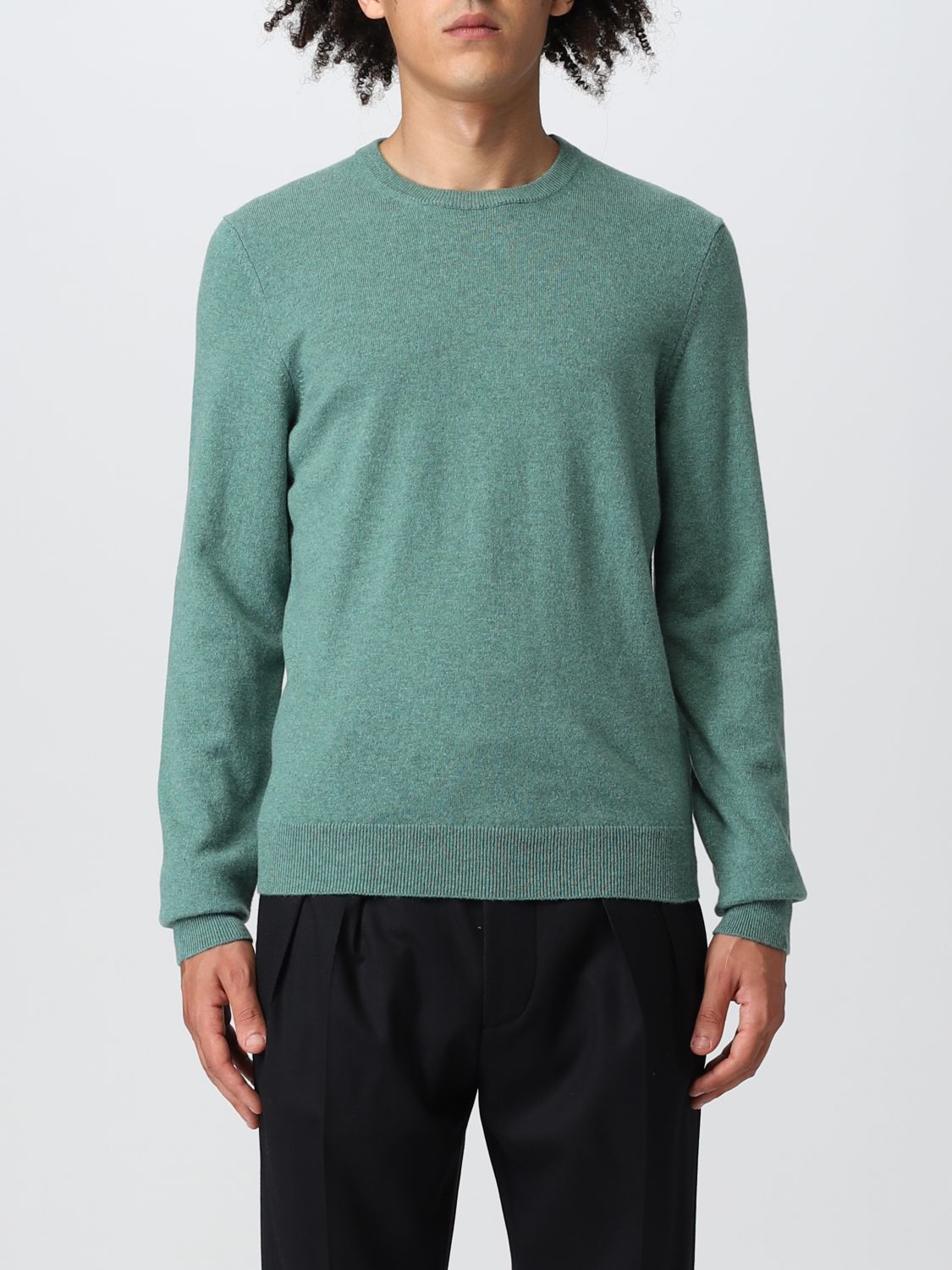 DRUMOHR: sweater for man - Forest Green | Drumohr sweater D1K103 online ...