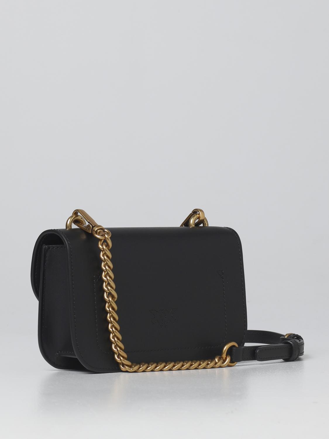 PINKO: Crossbody bags women - Black | Crossbody Bags Pinko 1P22U0Y5H7 ...