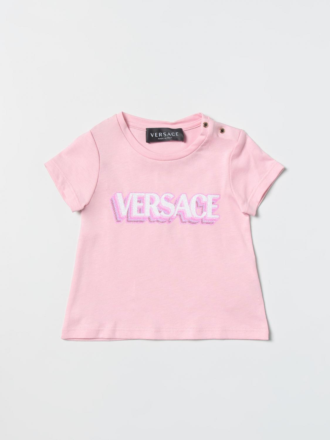 YOUNG VERSACE tshirt for girls Pink Young Versace tshirt