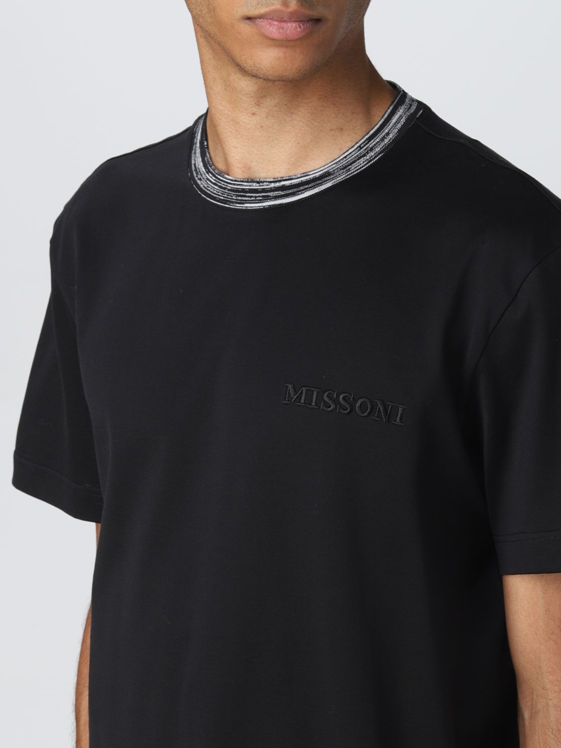 T-shirt Missoni: Missoni t-shirt for men black 4