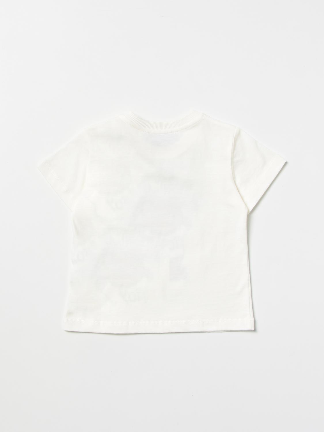 MOSCHINO BABY tshirt for baby White Moschino Baby tshirt