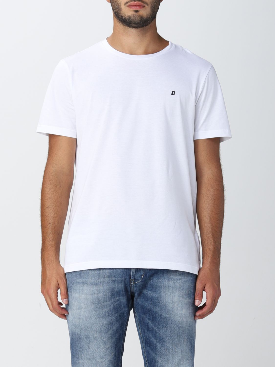 Dondup T-shirt  Men Color White 1