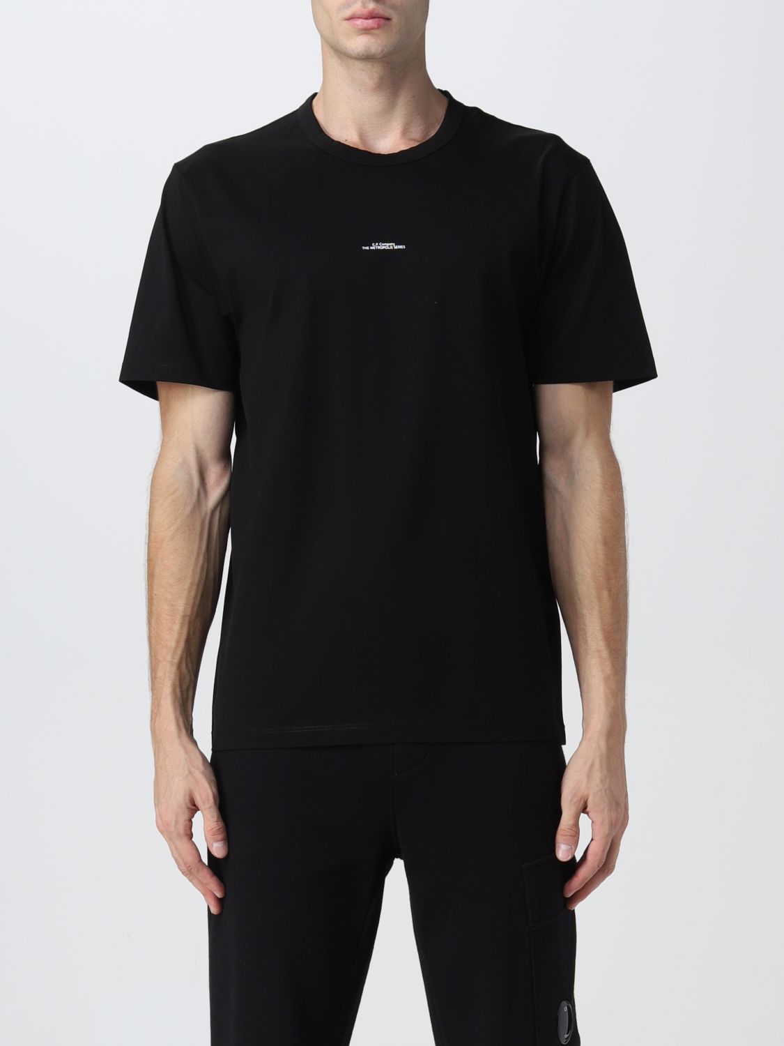 C.P. COMPANY: t-shirt for man - Black | C.p. Company t-shirt ...