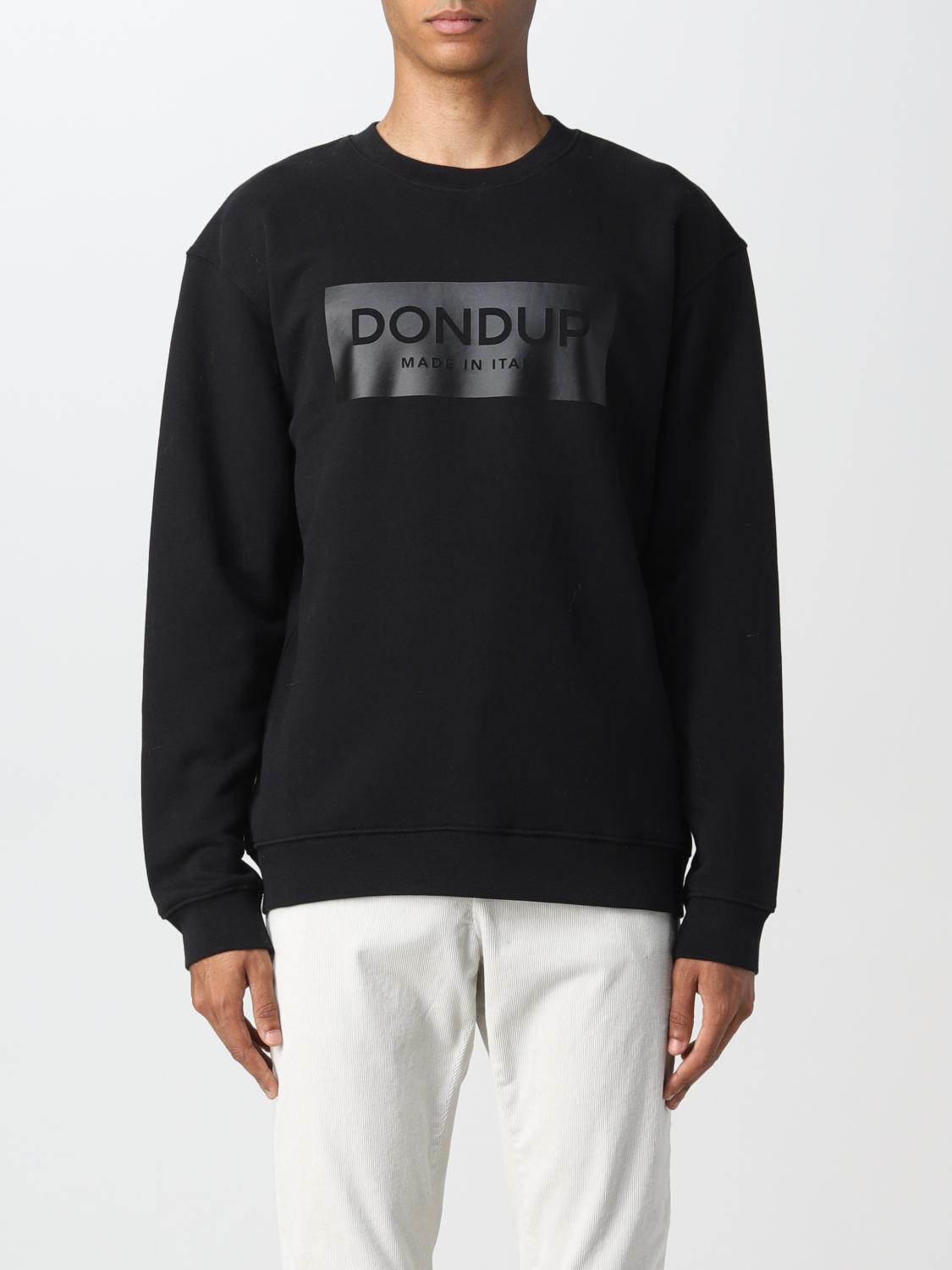 DONDUP: sweatshirt for man - Black | Dondup sweatshirt UF641KF0196UDV4 ...