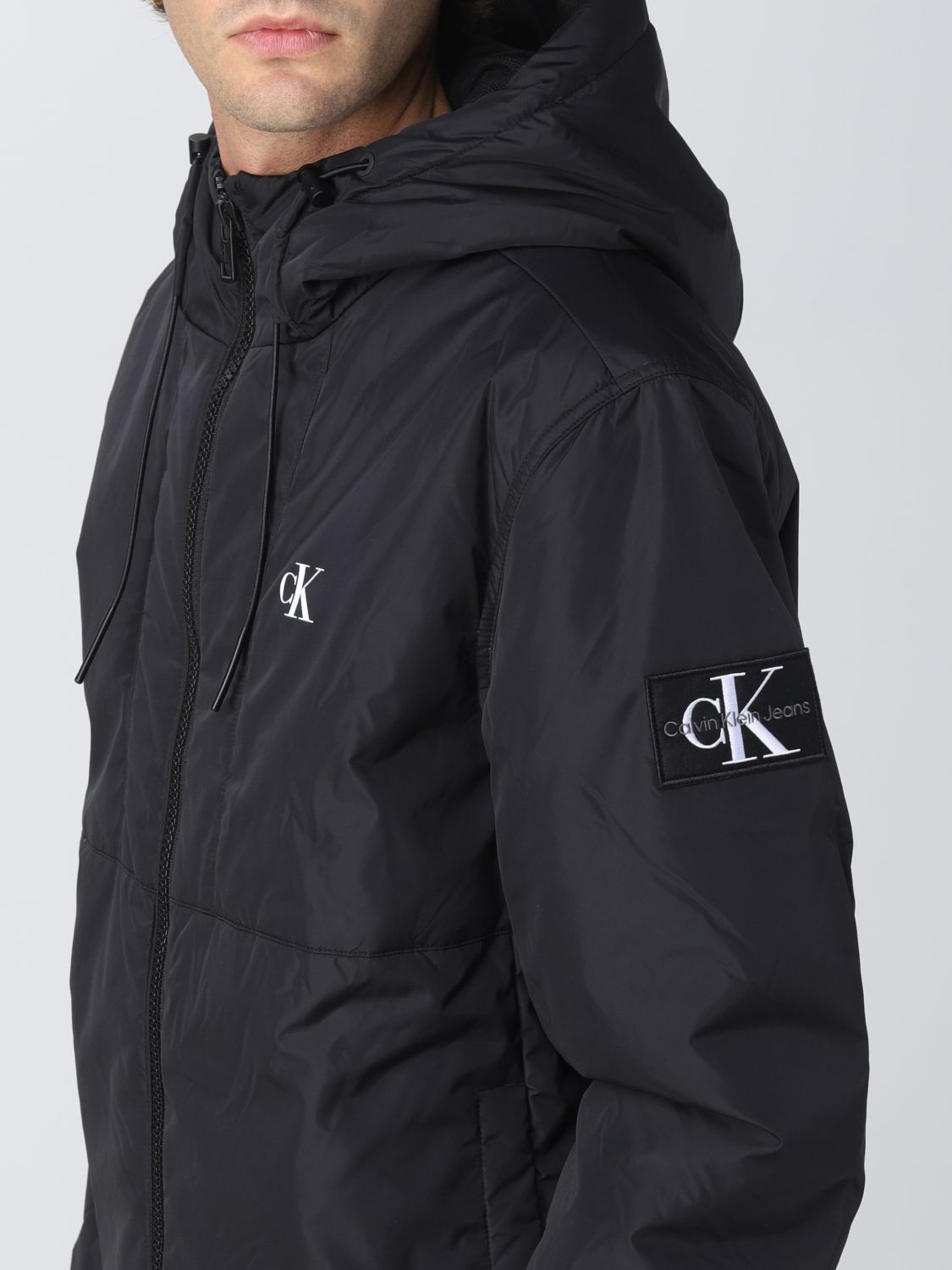 CALVIN KLEIN JEANS: Jacket men - Black | Jacket Calvin Klein Jeans ...
