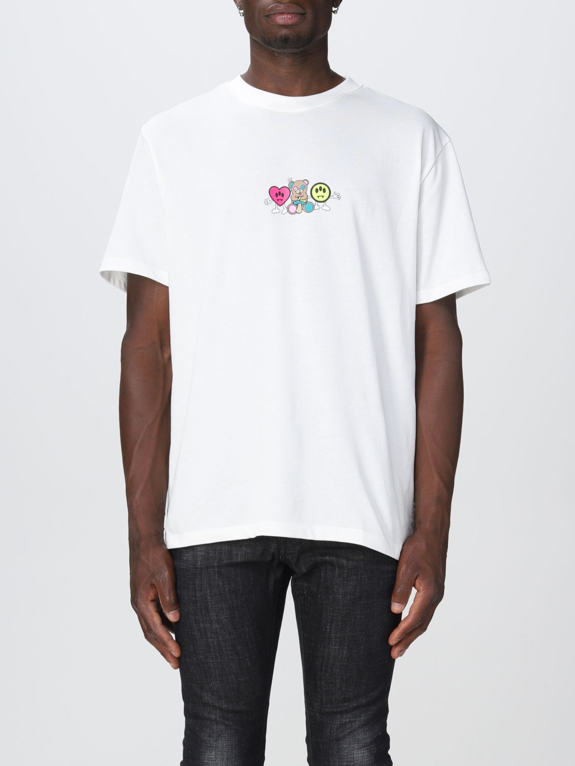 BARROW: t-shirt for man - White | Barrow t-shirt 032491 online on ...