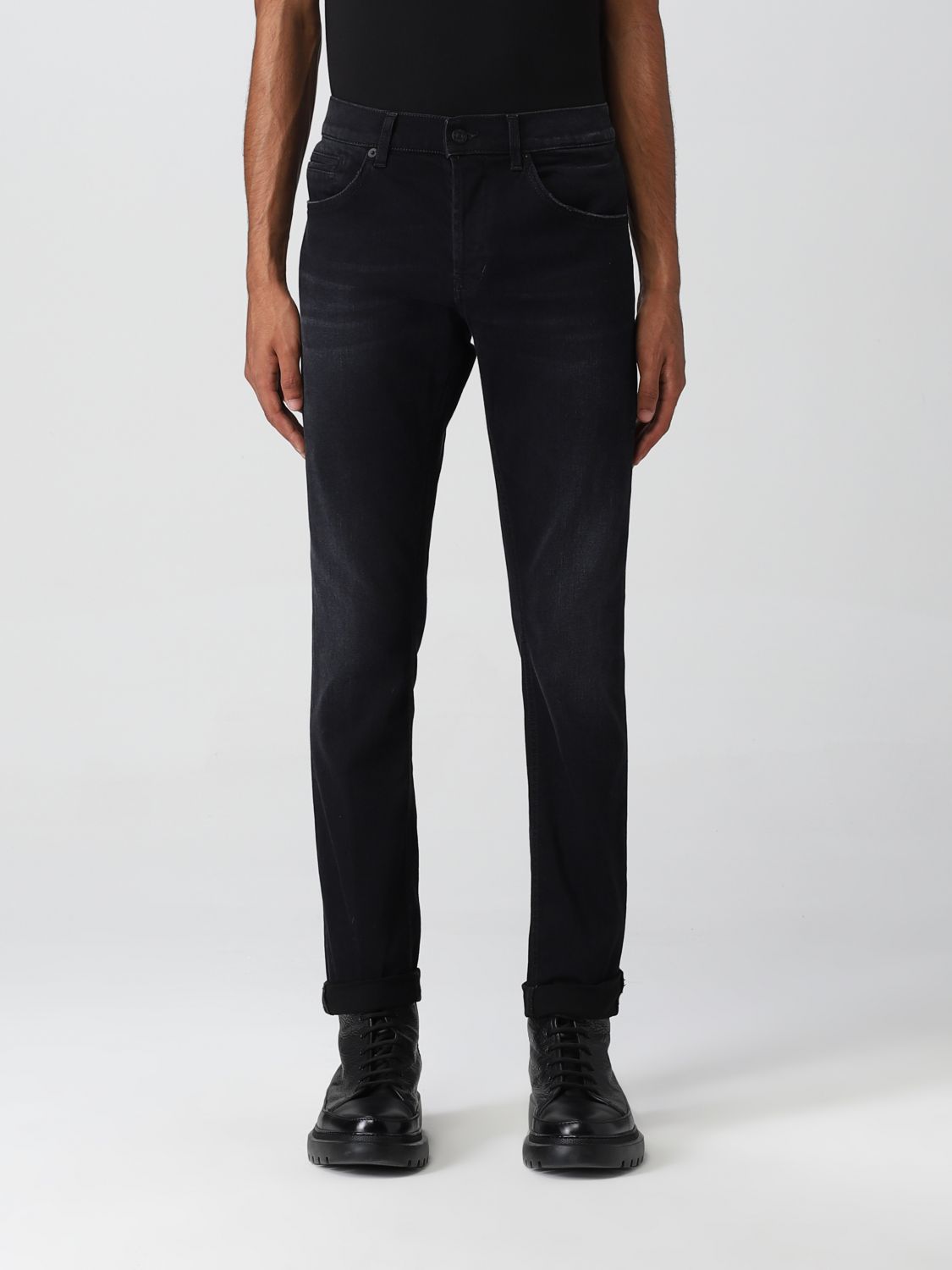 DONDUP: jeans for man - Black | Dondup jeans UP232DSE249UDL6 online on ...