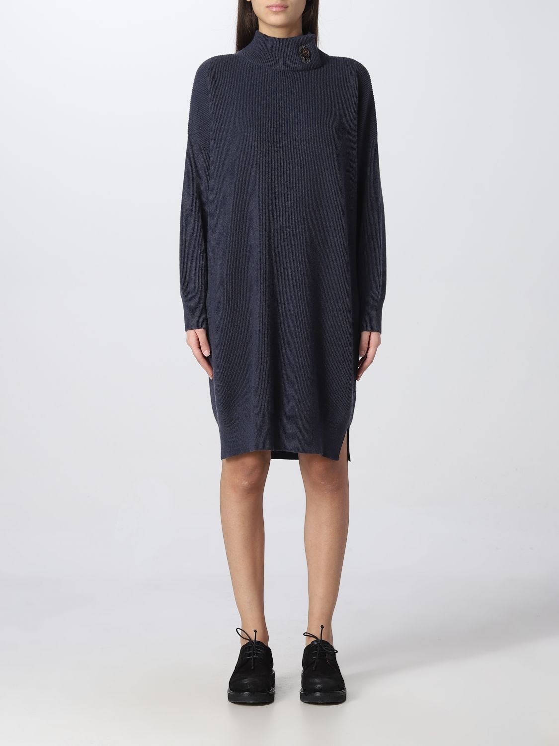 BRUNELLO CUCINELLI: dress for woman - Black | Brunello Cucinelli dress ...