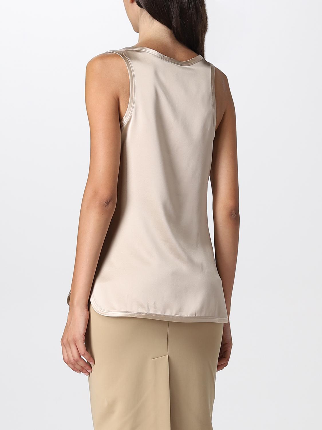 Top Max Mara: Max Mara Damen Top beige 3