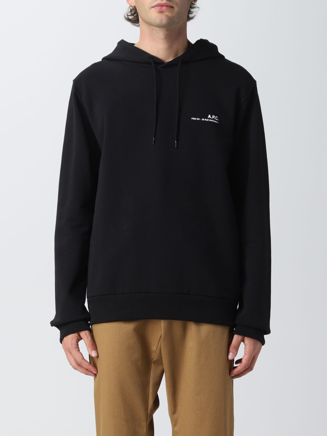 Sweatshirt A.p.c.: Sweatshirt A.p.c. homme noir 1
