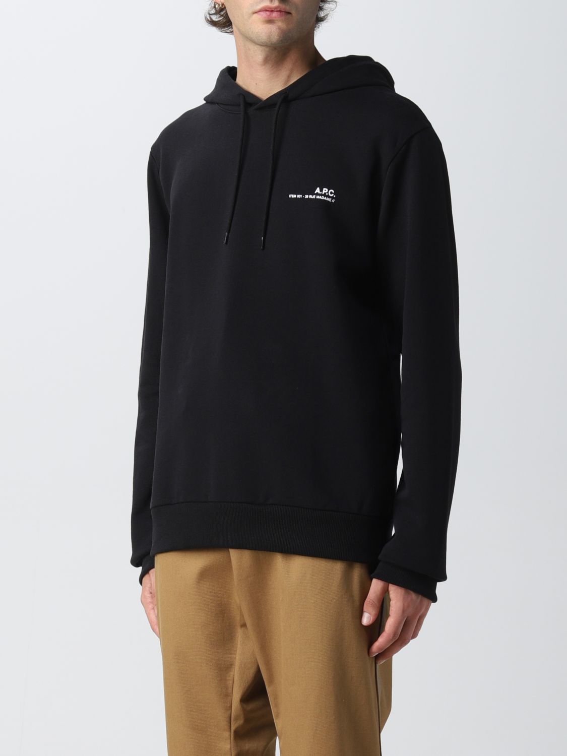 Sweatshirt A.p.c.: Sweatshirt A.p.c. homme noir 3