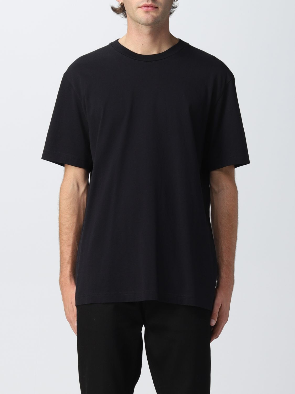 ACNE STUDIOS: T-shirt men - Black | T-Shirt Acne Studios BL0230 GIGLIO.COM