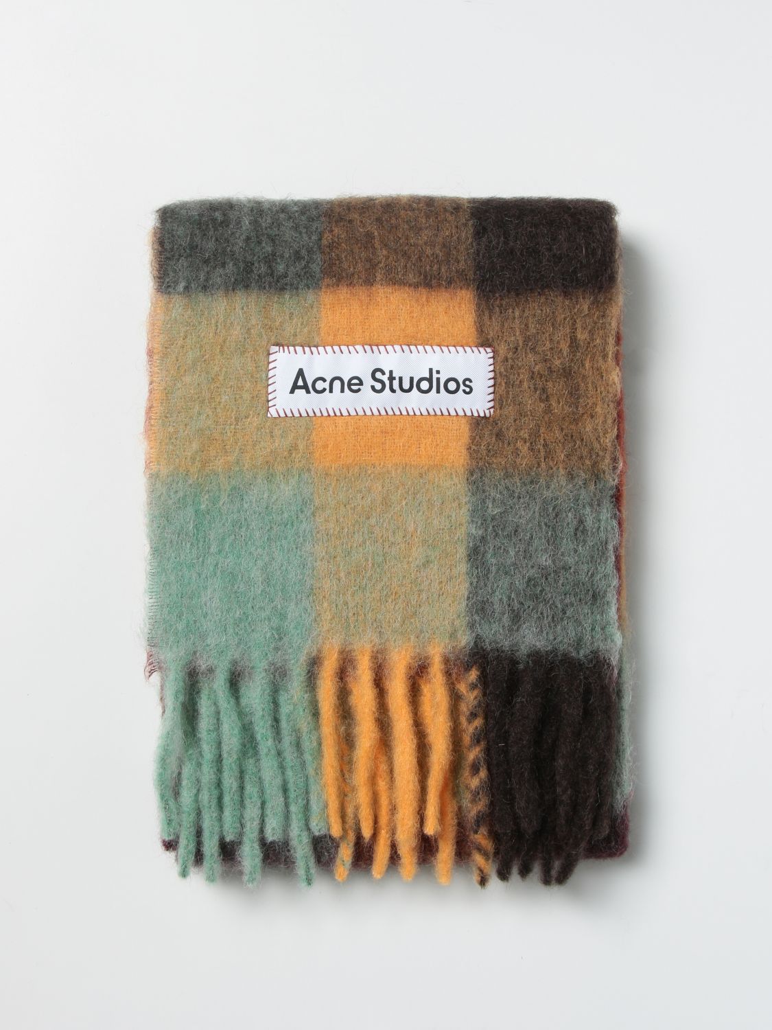 Scarf Acne Studios: Acne Studios scarf for men brown 1