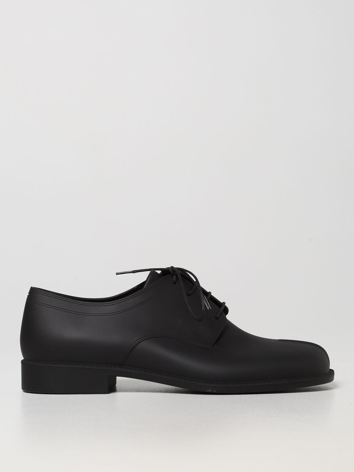 Maison Margiela Leder schnürschuhe in Schwarz für Herren Herren Schuhe Schnürschuhe Oxford Schuhe 