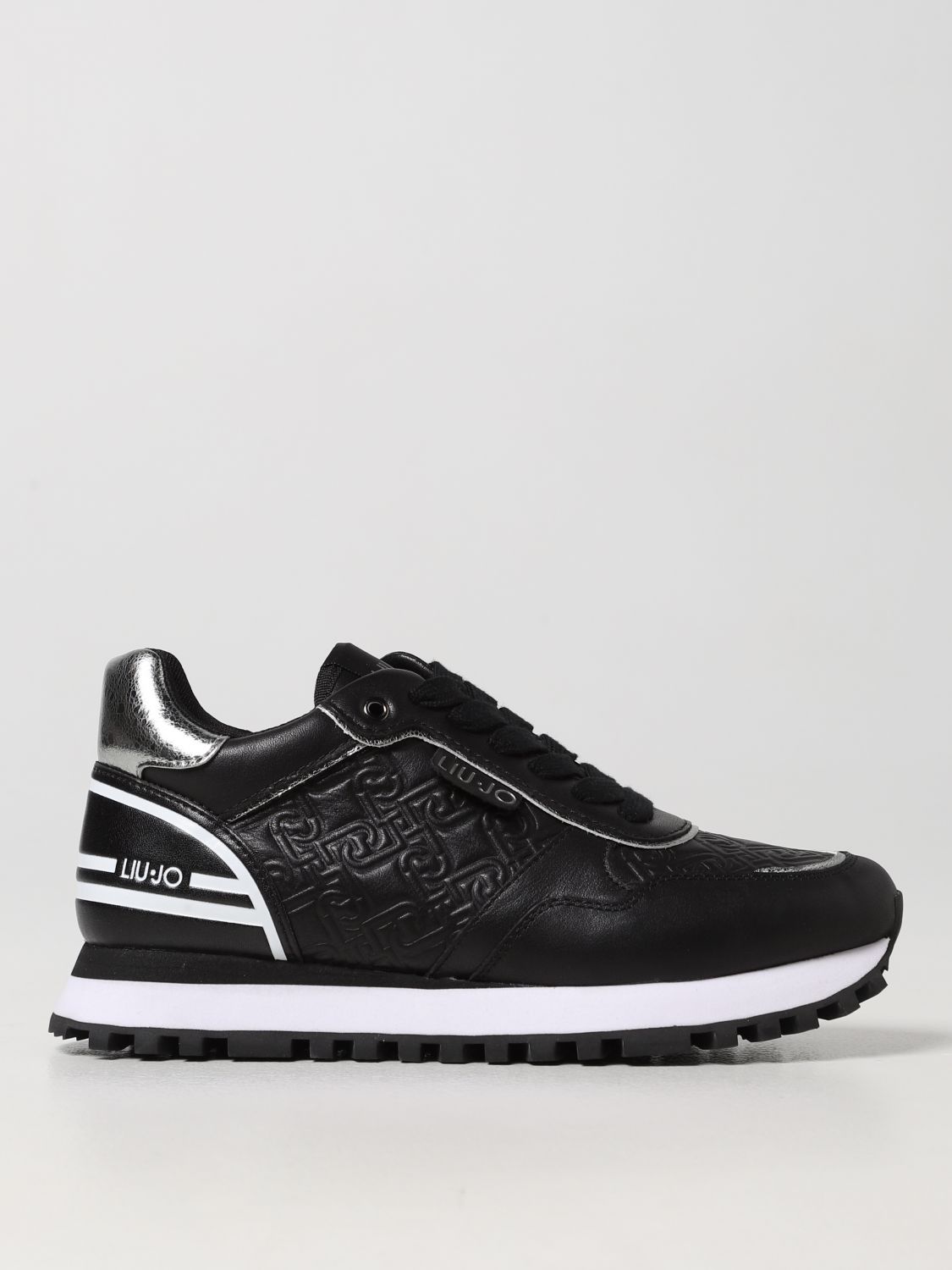 Liu Outlet: sneakers for woman Black Liu Jo sneakers BF2065P0102 online on GIGLIO.COM