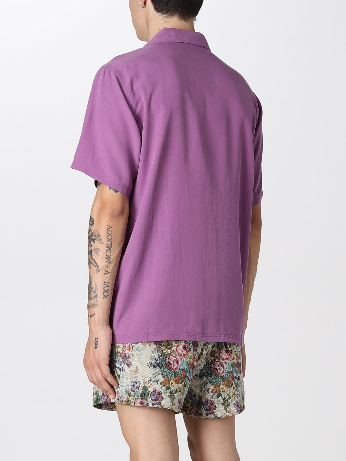 Camisa Pleasures: Camisa Pleasures para hombre violeta 2