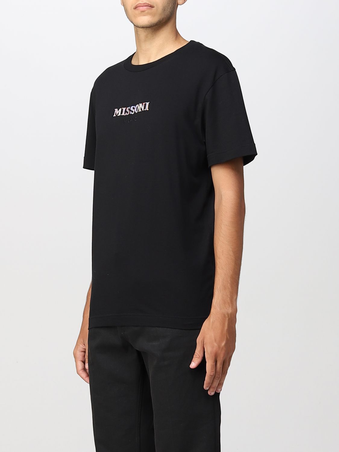 T-shirt Missoni: Missoni t-shirt for men black 3