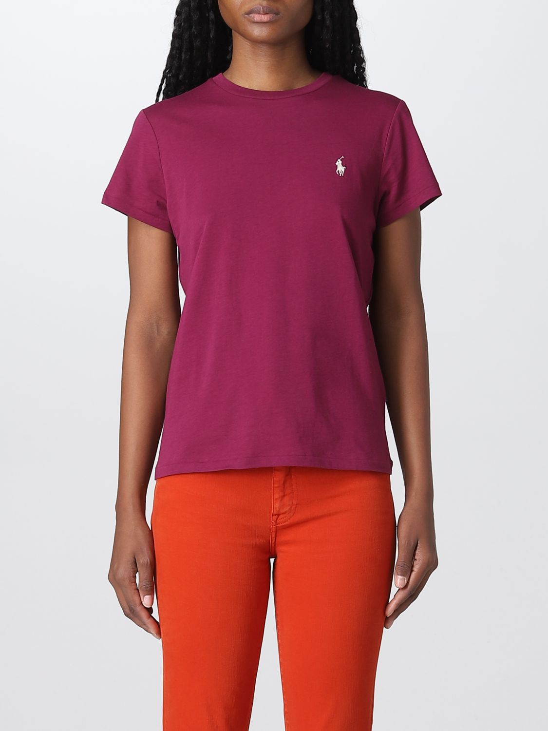 Polo Ralph Lauren T-shirt  Damen Farbe Amarant In Amaranth