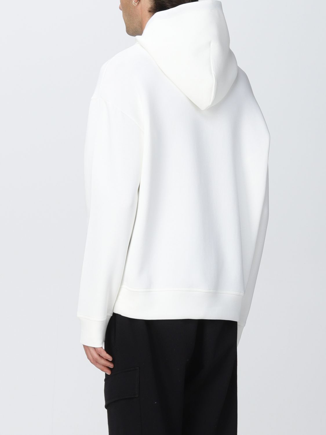 EMPORIO ARMANI: sweatshirt for man - White | Emporio Armani sweatshirt ...