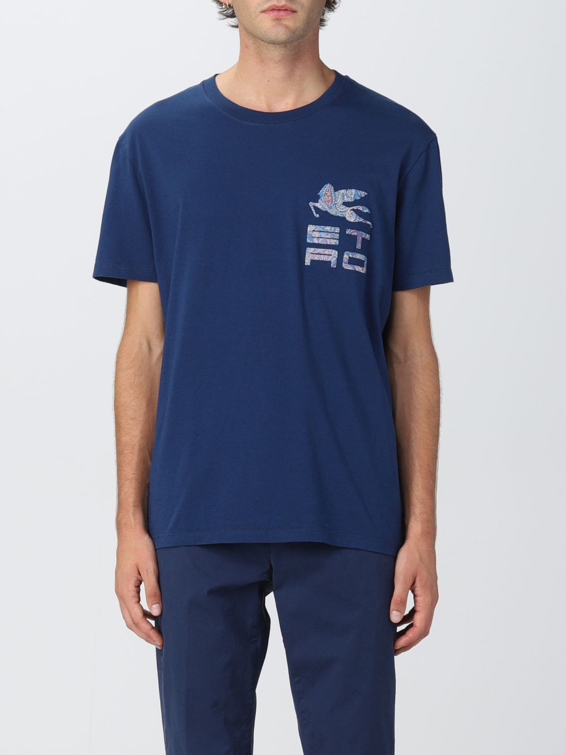 Camiseta Etro: Camiseta Etro para hombre azul oscuro 1