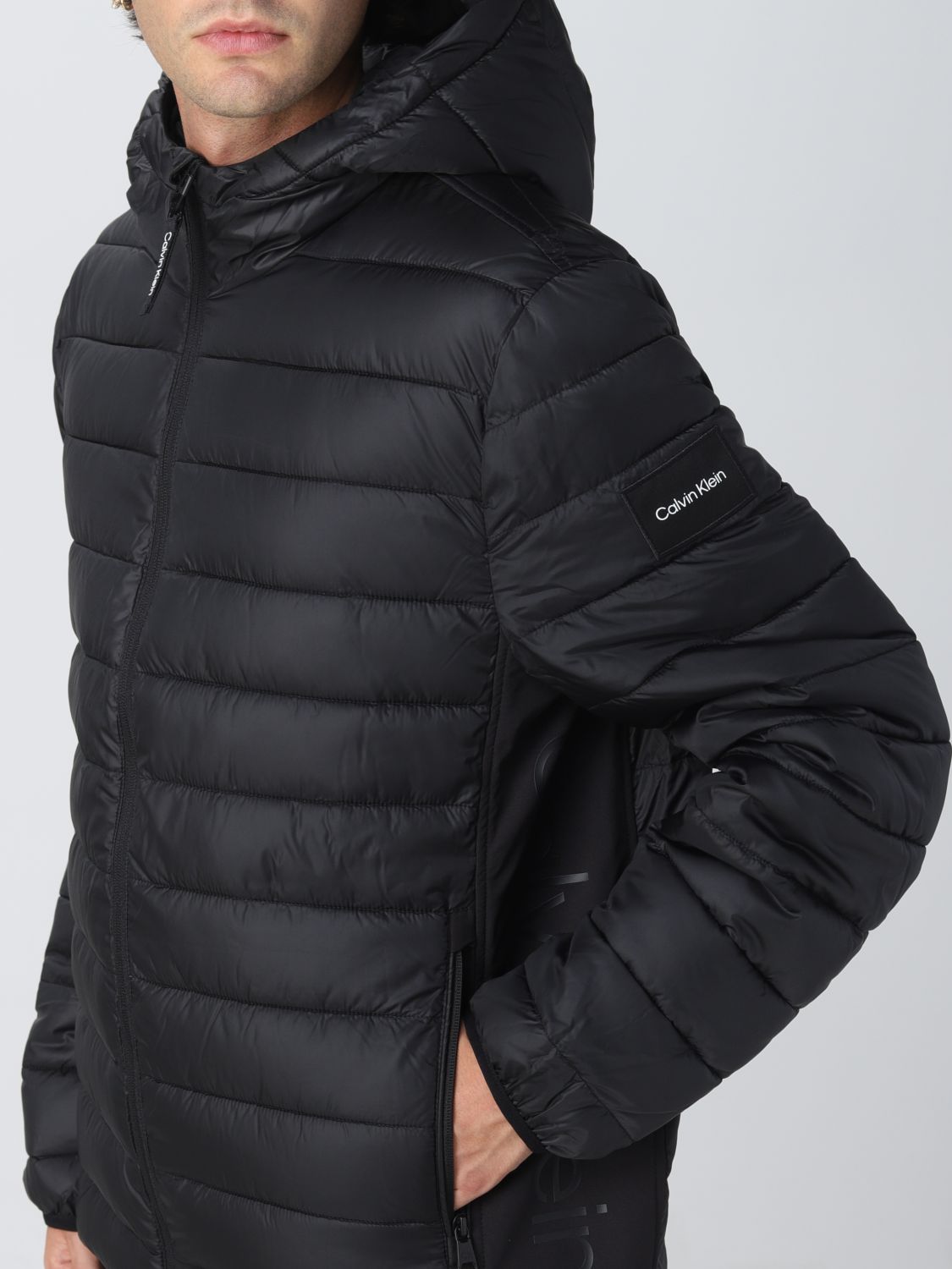 CALVIN jacket for man - Black Calvin Klein jacket K10K109957 online on GIGLIO.COM