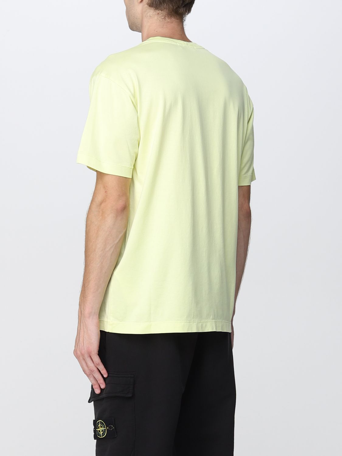 T-shirt Stone Island: Stone Island t-shirt for men lemon 3