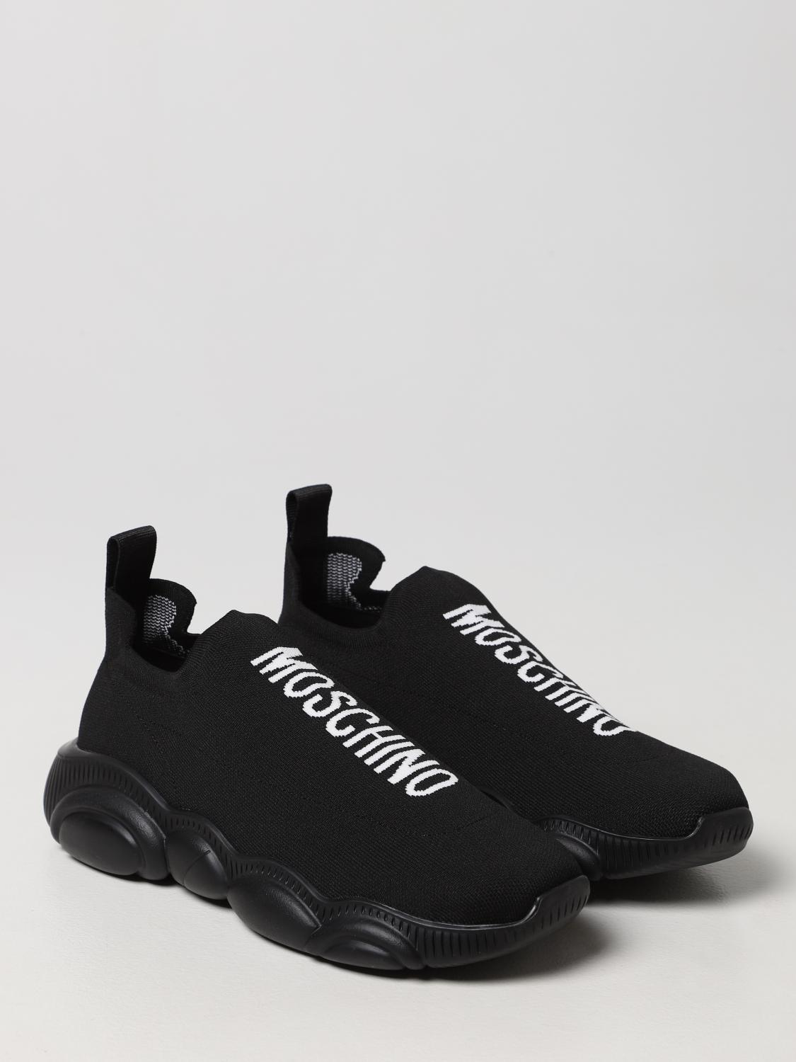 basket chaussette moschino femme